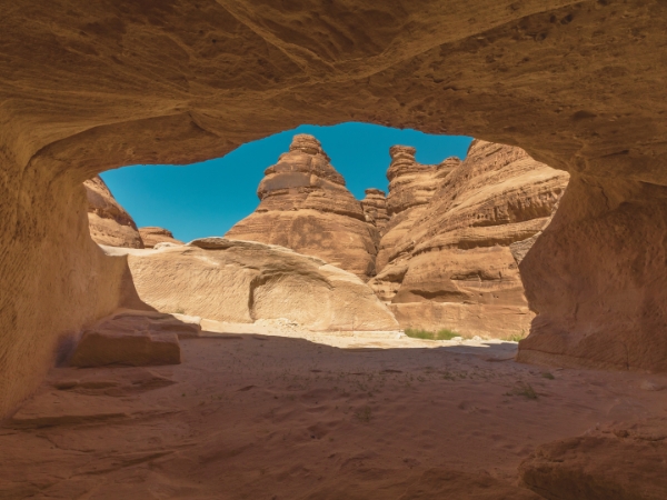 A Road Trip to the Famous Rock Formations in Saudi Arabia