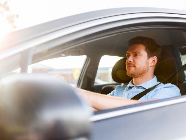 Tourist driving in Saudi Arabia with an IDP